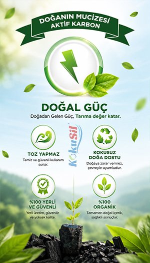 %100 Organik ve Çevre Dostu Kullanım