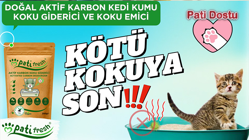 Patifresh Kedi Kumu Koku Giderici